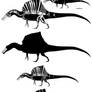 Cenomanian North African spinosaurs
