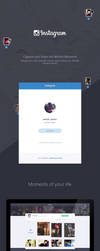 Instagram - web redesign by encore13