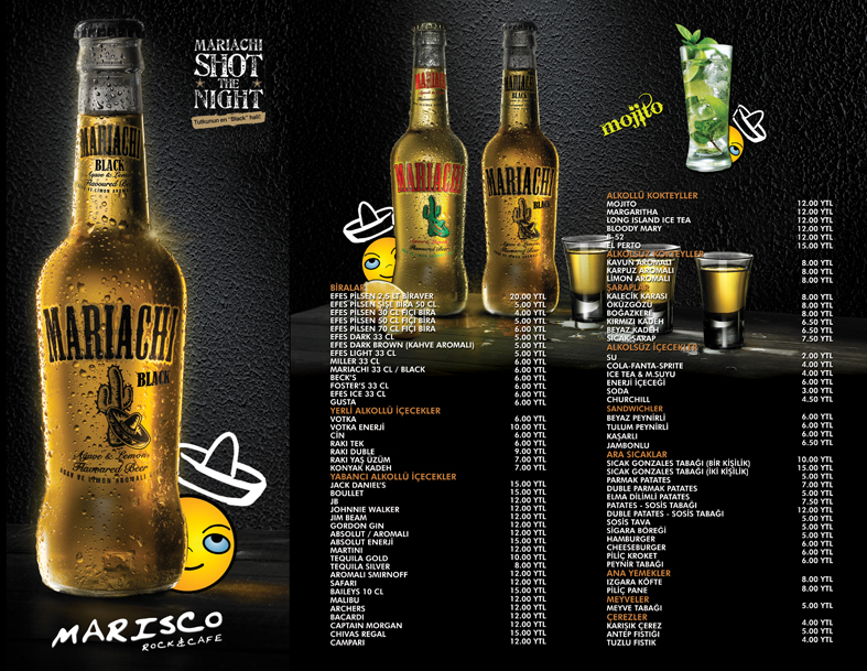 Marisco Menu 2