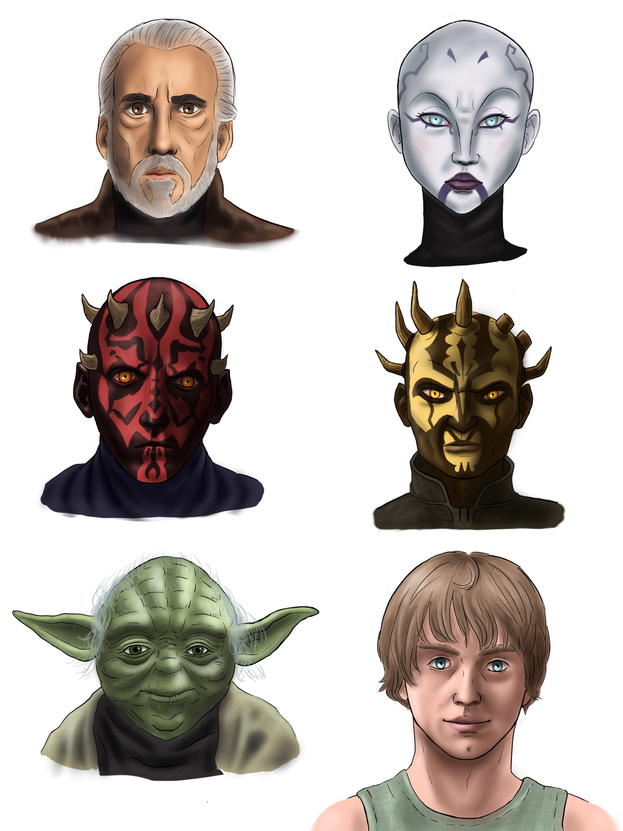 Belth Star Wars portraits 3 by ninjonnyuszi on DeviantArt