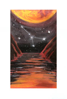 Cancer Zodiac special watercolor painting