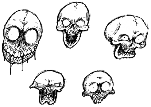 Buncha skulls!