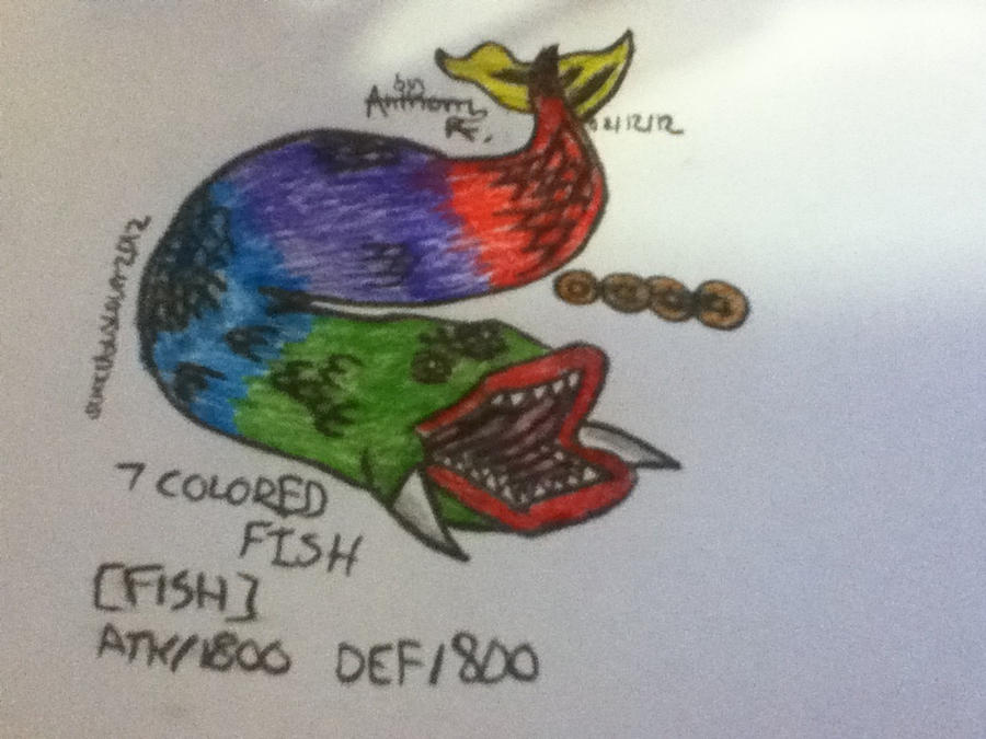 Yu-Gi-Oh! 02 7 Colored Fish by SuccubusLover2012 on DeviantArt