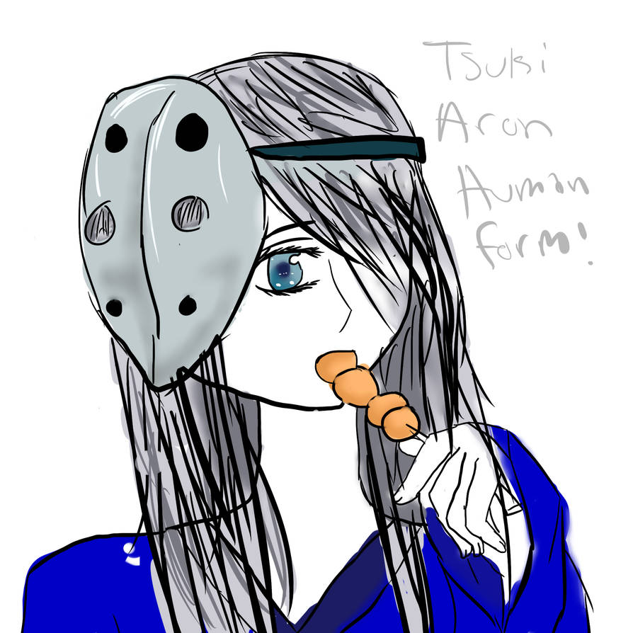 Tsuki Human form by Emeraie on DeviantArt