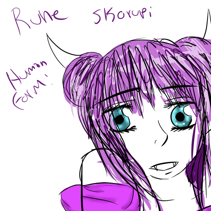 Rune Human form by Emeraie on DeviantArt
