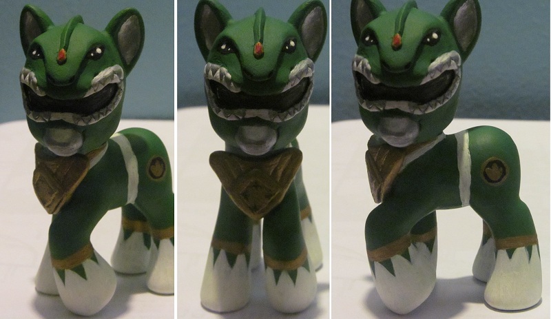 G4 Pony Custom Green Power Ranger