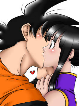 Goku and Chichi 2