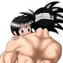 Goku x Chichi - Hug -
