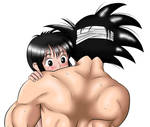 Goku x Chichi - Hug -