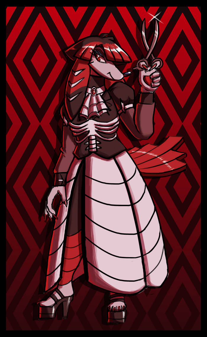 Mistress of threads by HedgehodgeMonster on DeviantArt