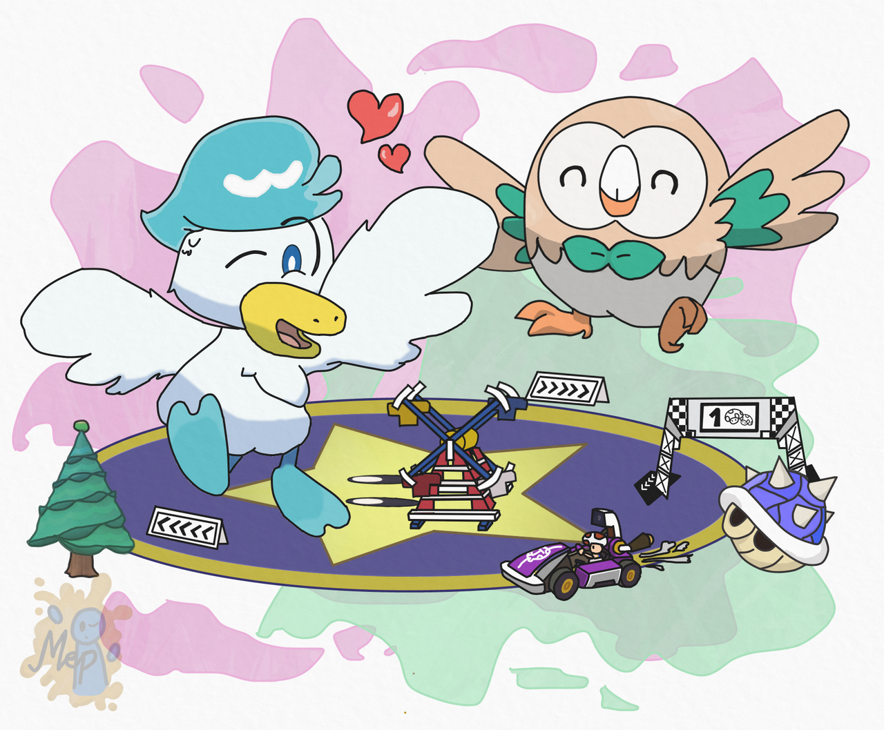 Starter Playdate! by Meptune on DeviantArt
