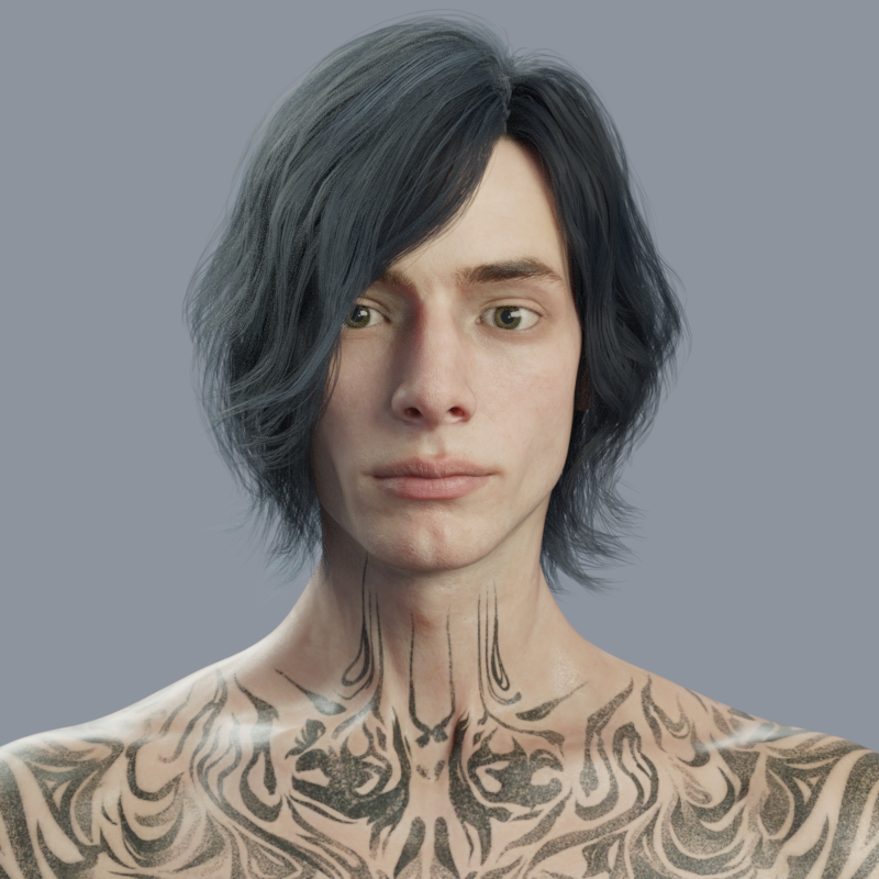 Dante Devil May Cry 5 Bundle For Genesis 8 Male - Daz Content by intheflesh