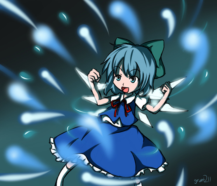 Cirno  Danmaku