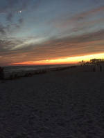 Beach at sunset