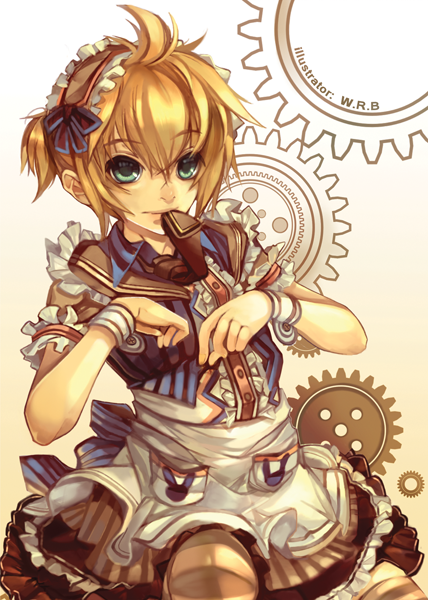 kagamine renka's Gemini maid