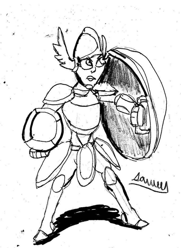 Shield Knight by Cartoontriper on DeviantArt