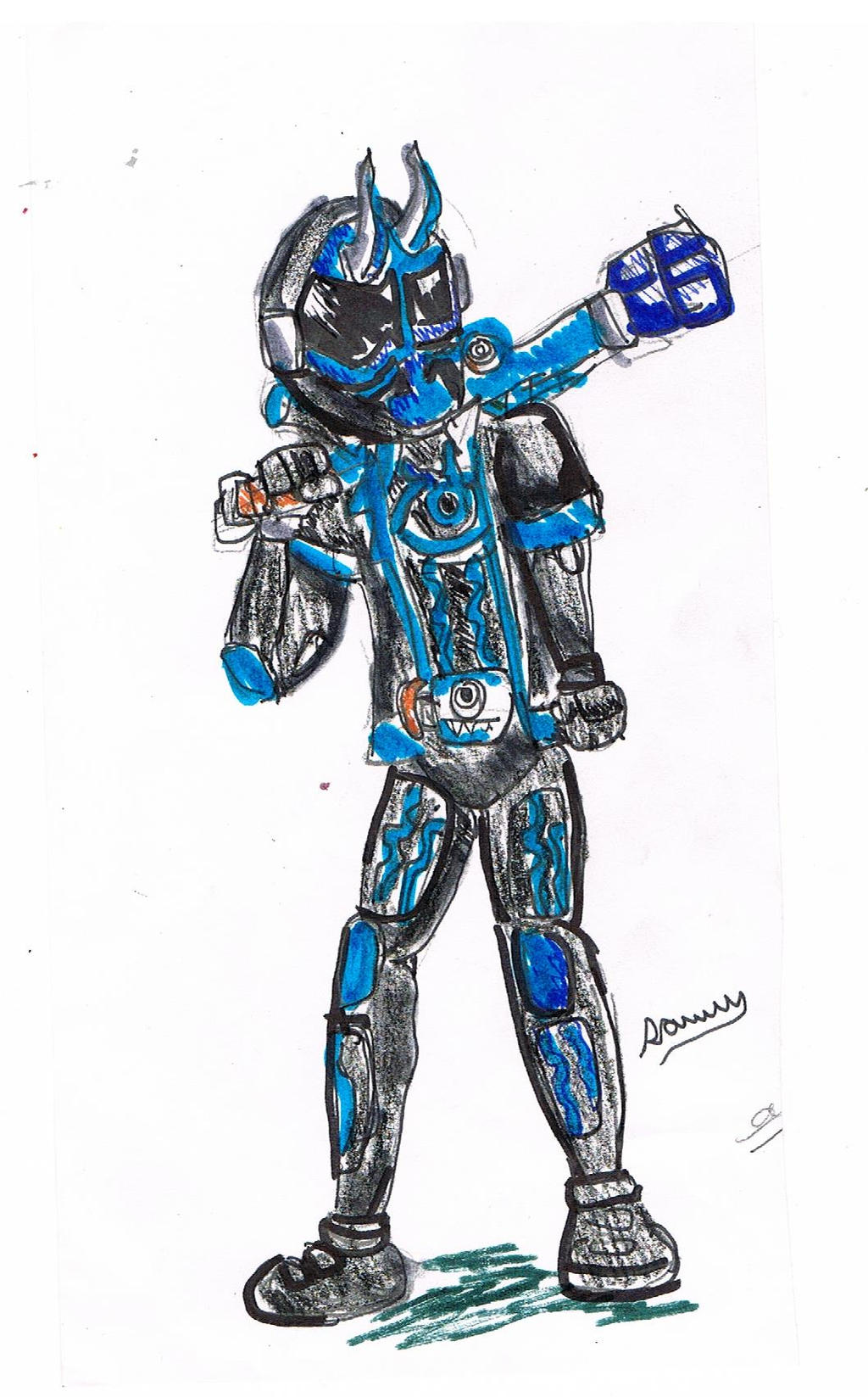 Kamen Rider Specter by Cartoontriper on DeviantArt
