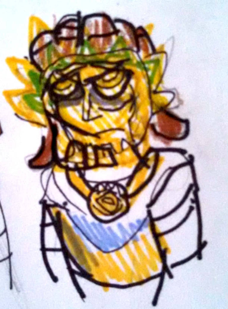 Misango Mask Misango yellow mask by Cartoontriper on DeviantArt