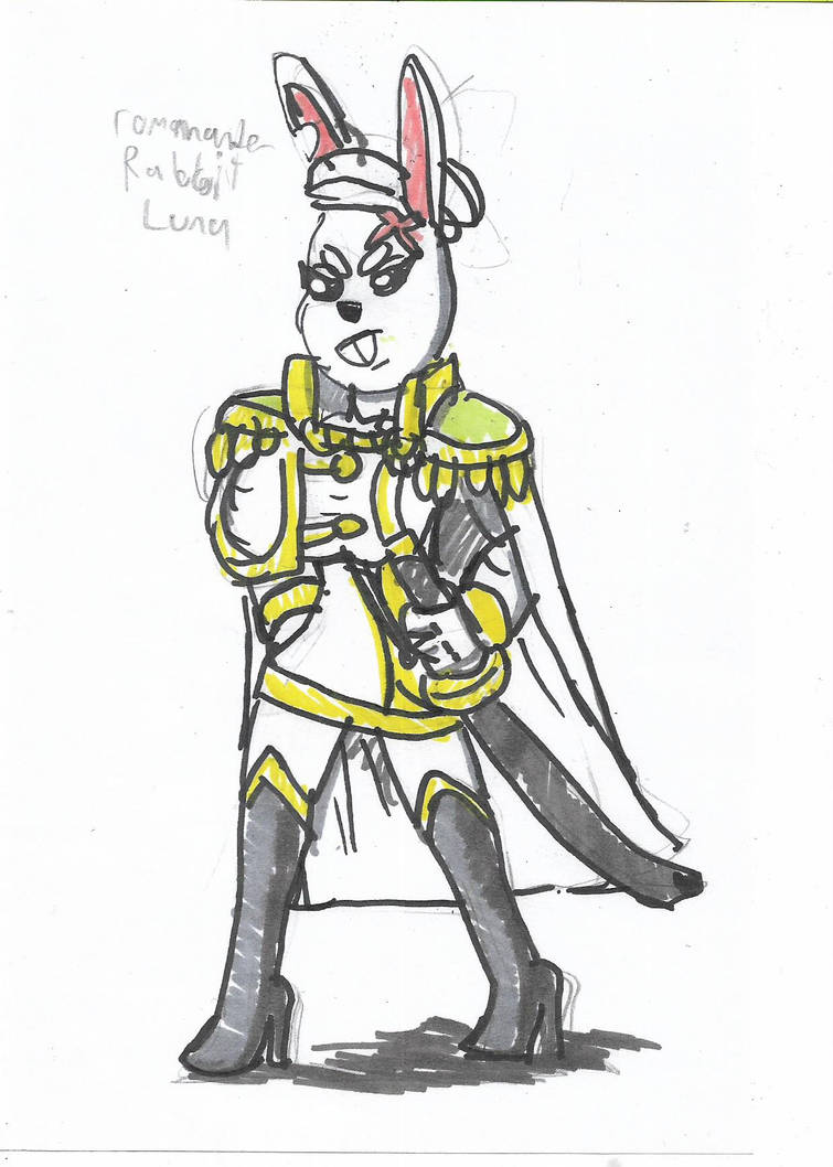 Rabbit Luna by Cartoontriper on DeviantArt