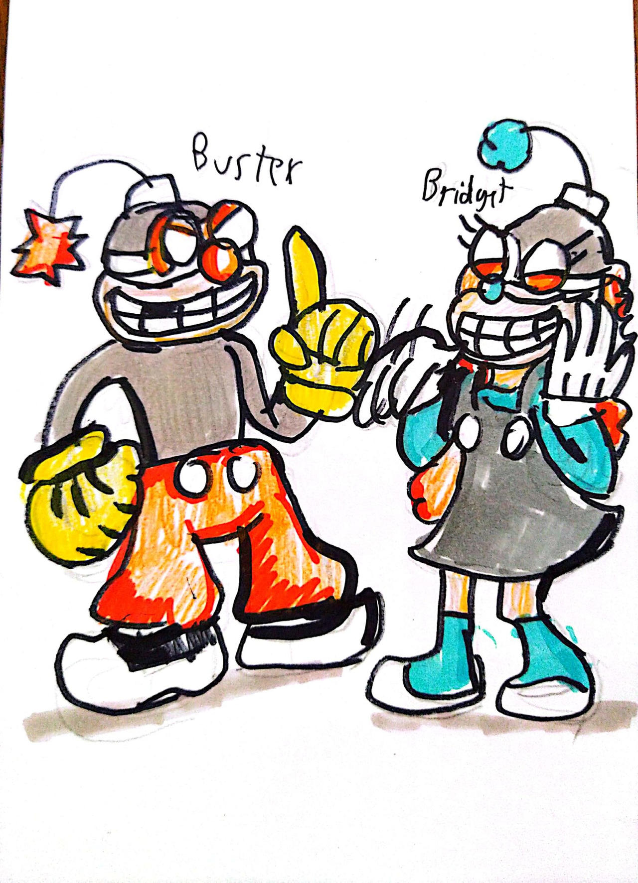 Buster and Bridget by Cartoontriper on DeviantArt