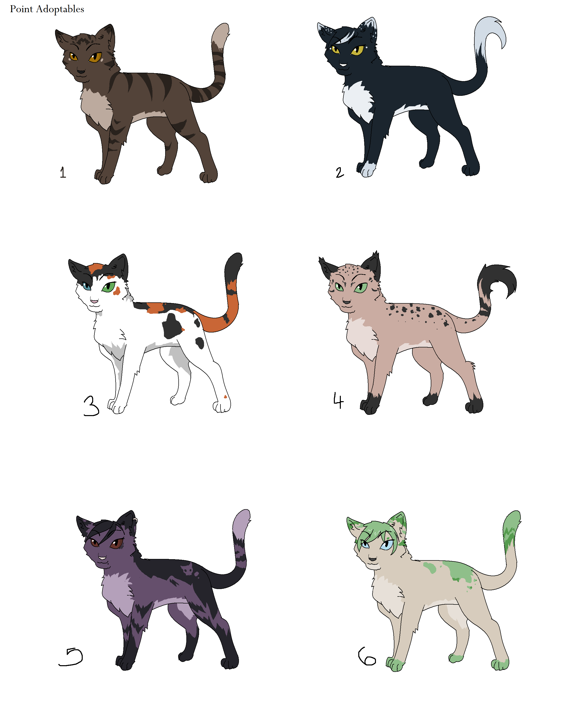 .:Point Adoptable Cats:.OPEN