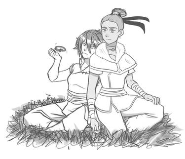 Mud, Sweat, and Tears - Katara x Toph