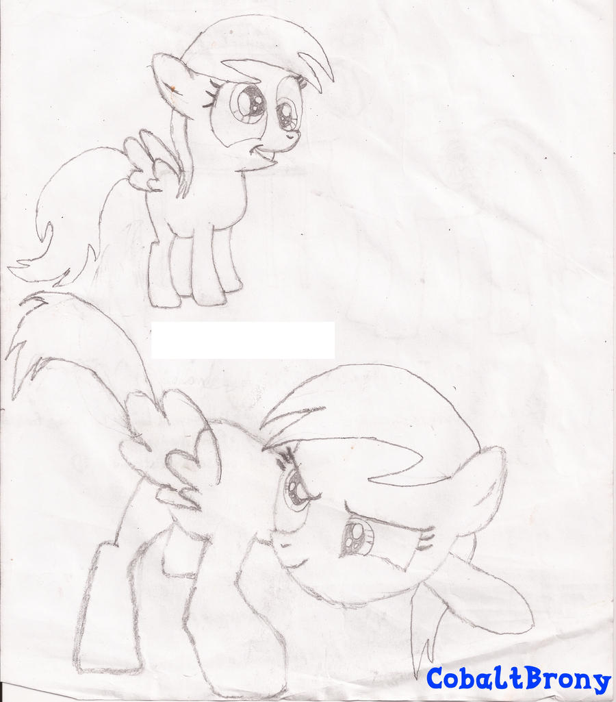 Filly Derpy Hooves x2