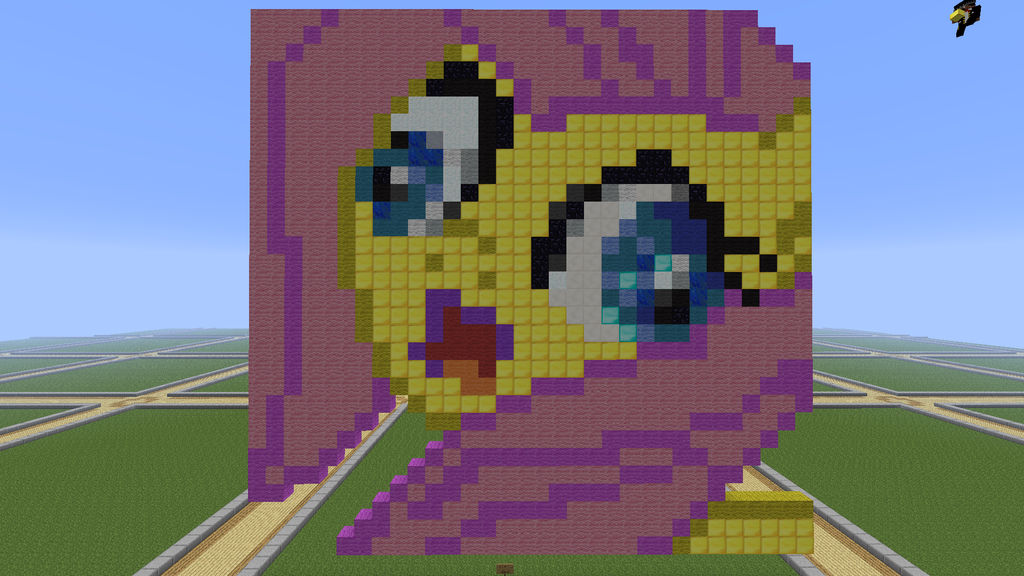 Flutterderp Pixel Art (Minecraft)