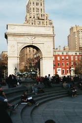 washington square park sunday