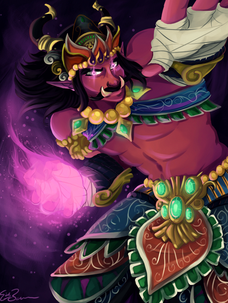 Ravana: Demon King of Lanka by Failmuffin01 on DeviantArt Ravana: Demon King of Lanka by Failmuffin01 on DeviantArt
