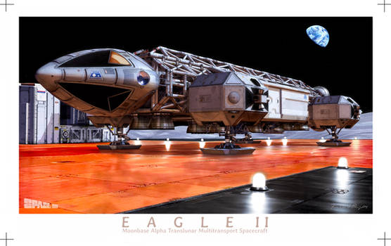 Eagle II on Launchpad 3_by R Bergeron_2003