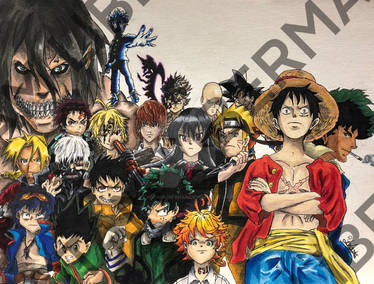 Anime Heroes by Yotam Liberman