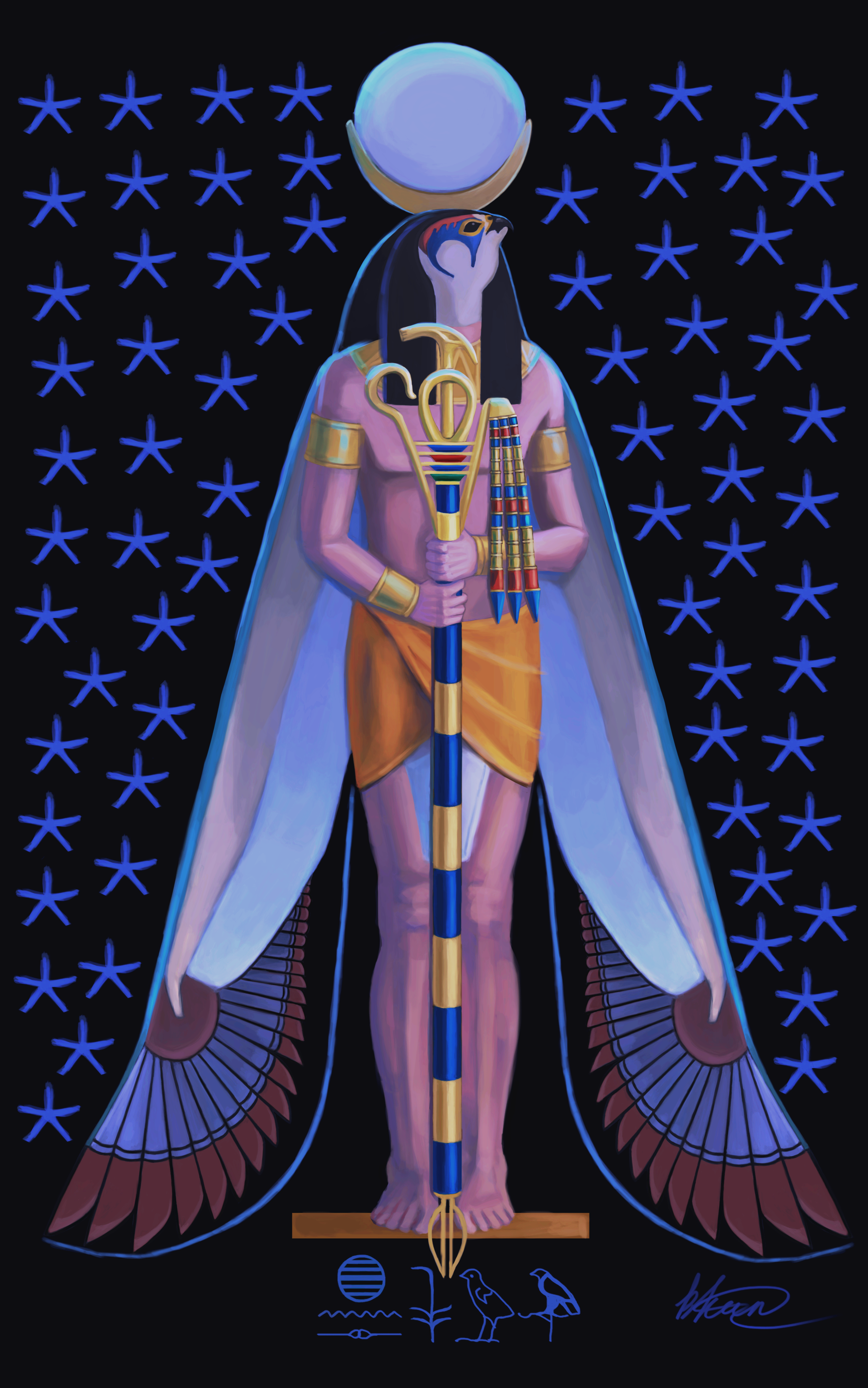 Как выглядит луна в египте Как выглядит луна в египте