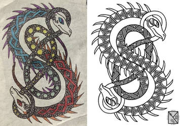 Draw It Again: Serpent Symbol