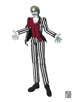 Anime-style Beetlejuice Fanart