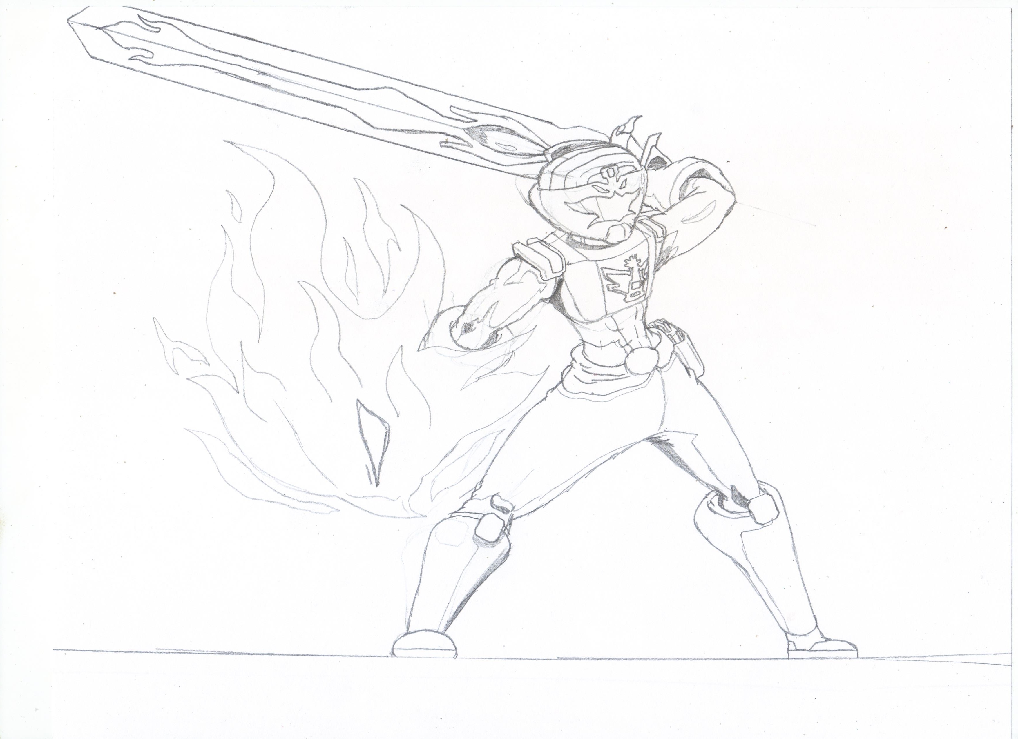 Red Phoenix Ranger by JayLee2014 on DeviantArt