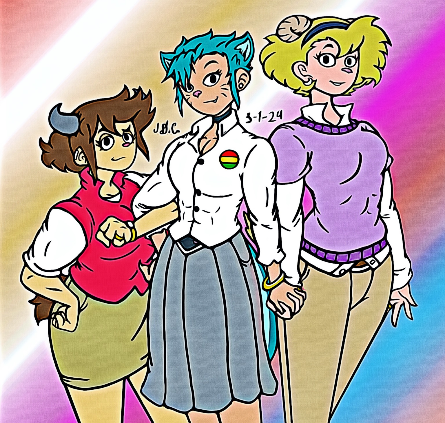 Three Mama Unity Trio of Moms by JayLee2014 on DeviantArt