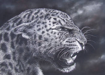 Leopard (pastels)