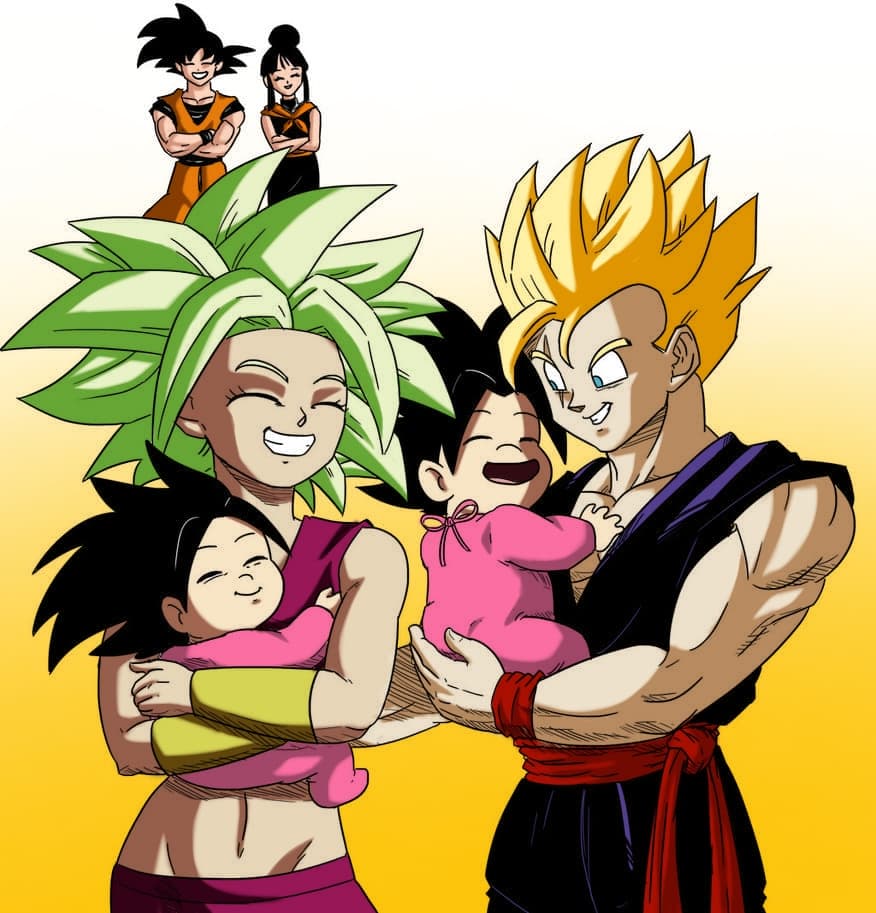 Gohan's Family Photo - DBZ Golden Age - Coloured by TheWriteFiction on  DeviantArt