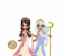 greek goddesses Chel and Kida