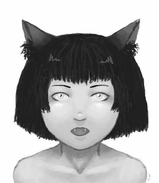 Neko (gif) by GoldenYume on DeviantArt