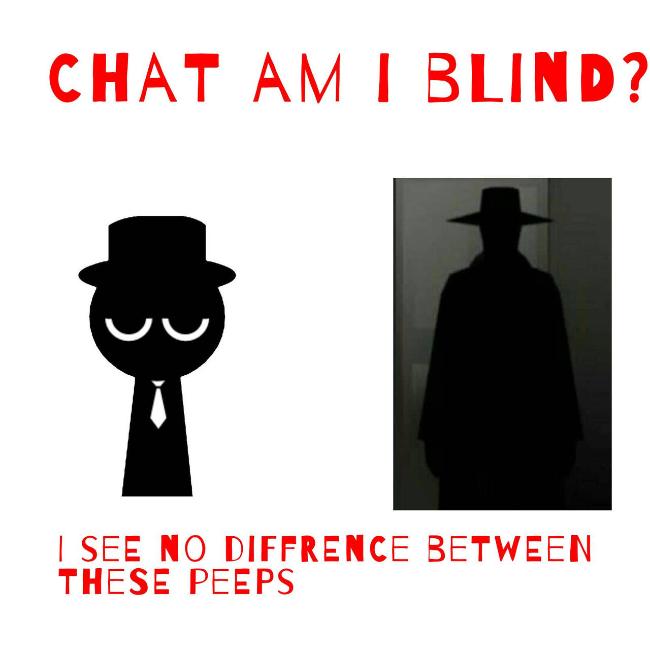 Guys im blind- by HUNTMAST3DAIDIOT on DeviantArt