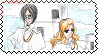 Uryu and Alexis stamp