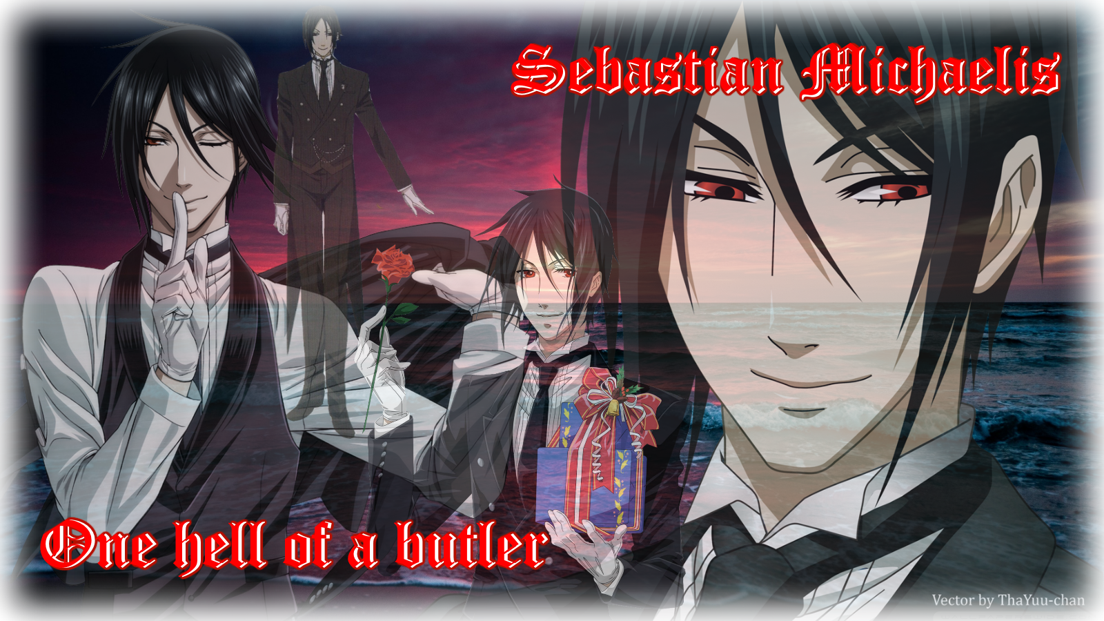 Sebastian Michaelis Wallpaper by Lady1Venus on DeviantArt Sebastian Michaelis Wallpaper by Lady1Venus on DeviantArt