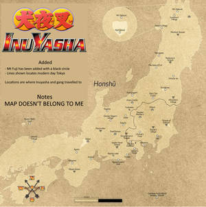 Inuyasha Map