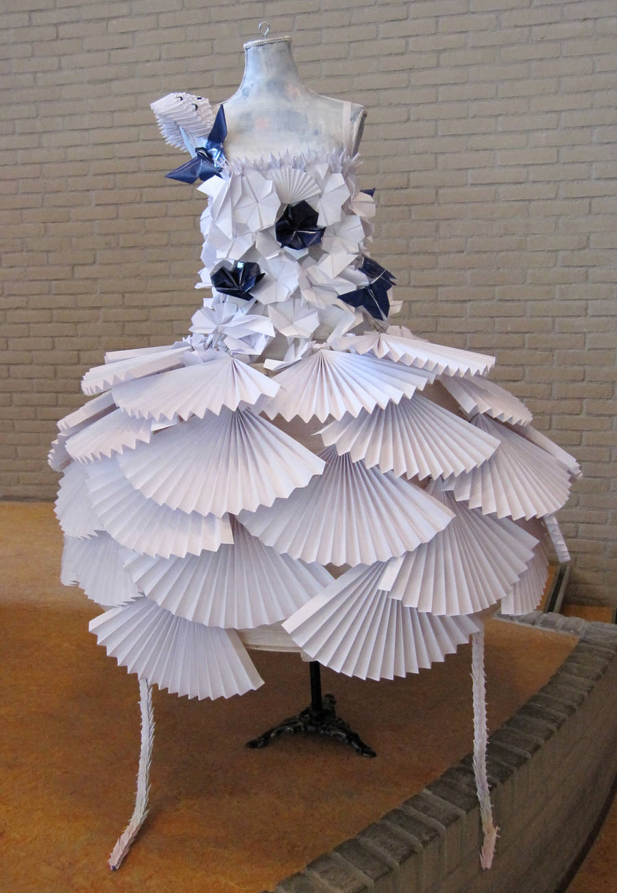 origami dress by oasiaris