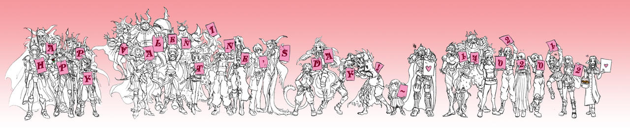 Dissidia - Valentines 2012