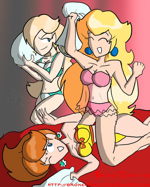 Princess pillow fight