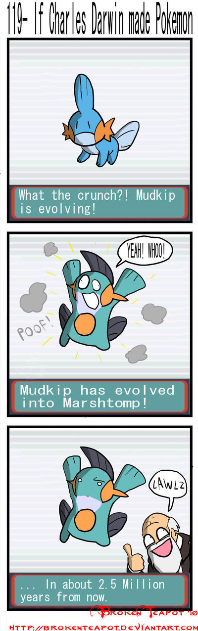 If Charles Darwin made Pokemon
