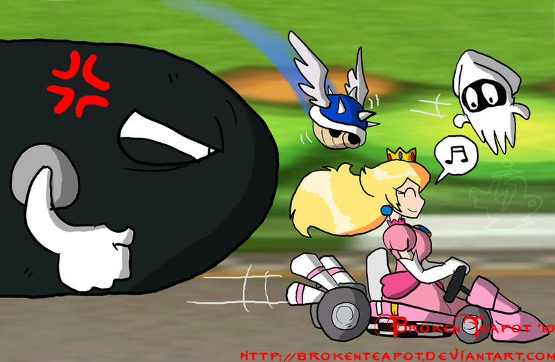 Mario Kart Wii in a nut shell by BrokenTeapot on DeviantArt